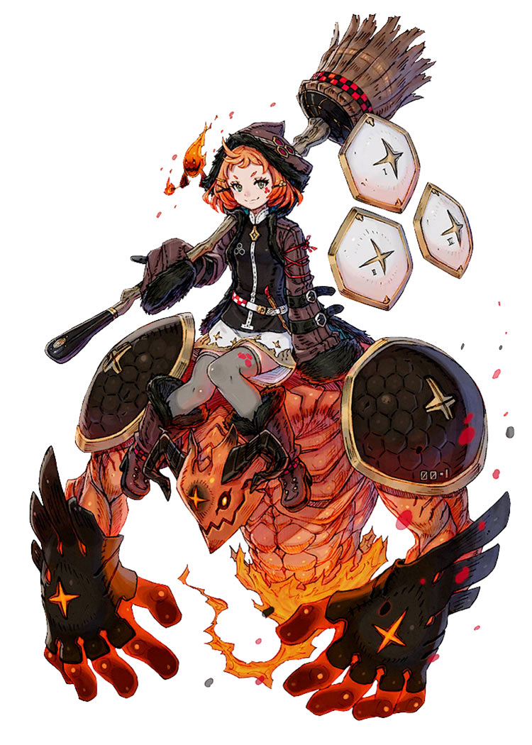 Guardian Mag Amath DNA Art from Terra Battle 2