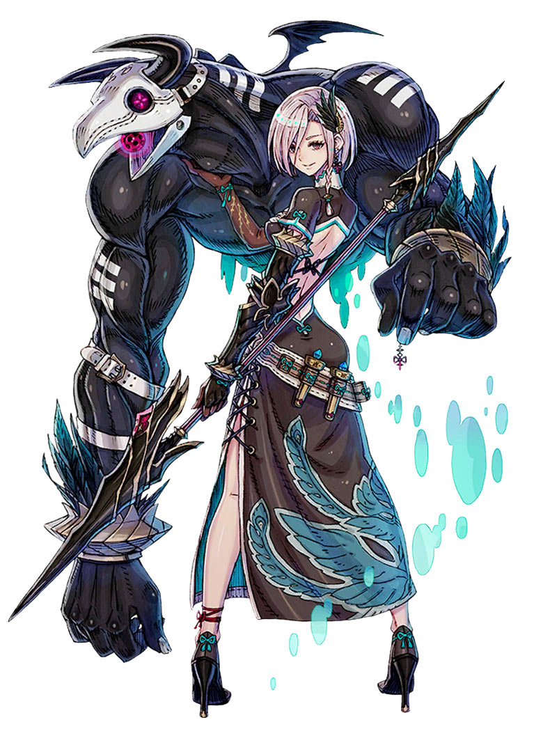 Guardian Melba DNA Art from Terra Battle 2