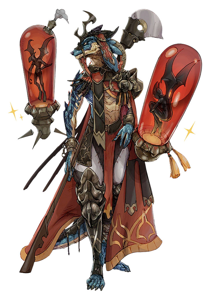Guardian Pal'pal DNA Art from Terra Battle 2