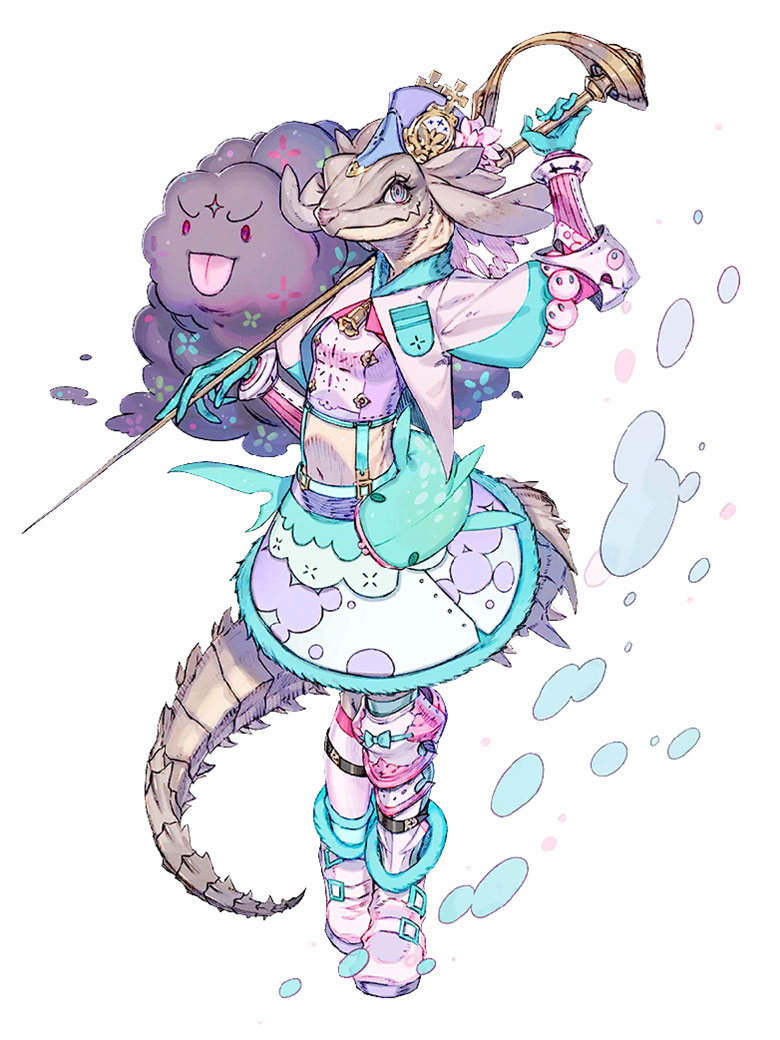 Guardian Po'lar DNA Art from Terra Battle 2