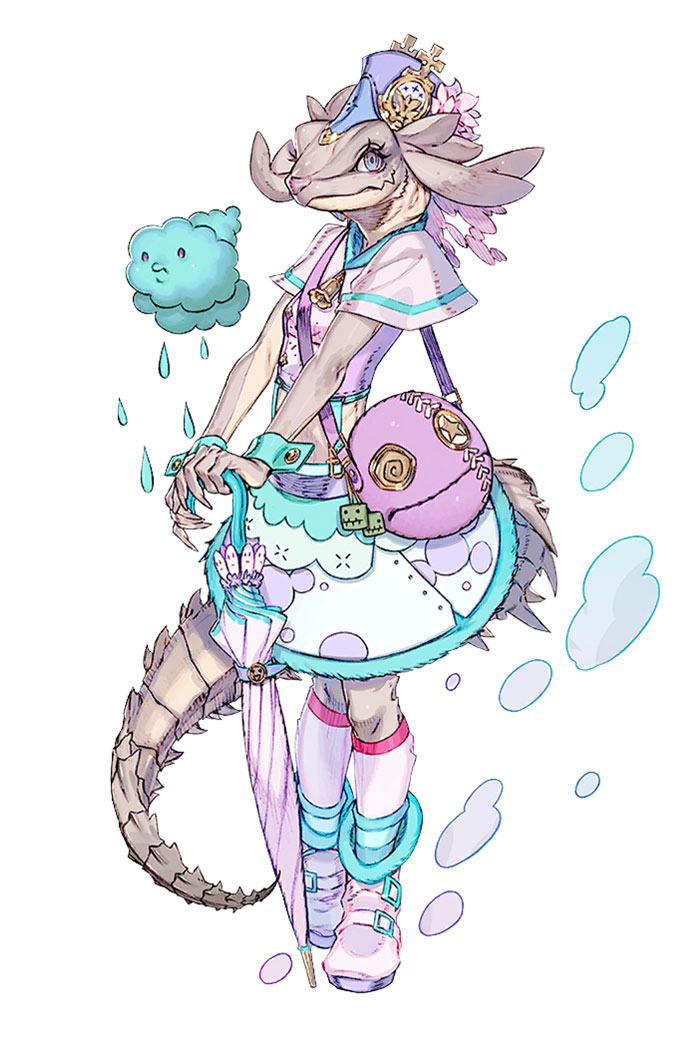 Guardian Po'lar Art from Terra Battle 2