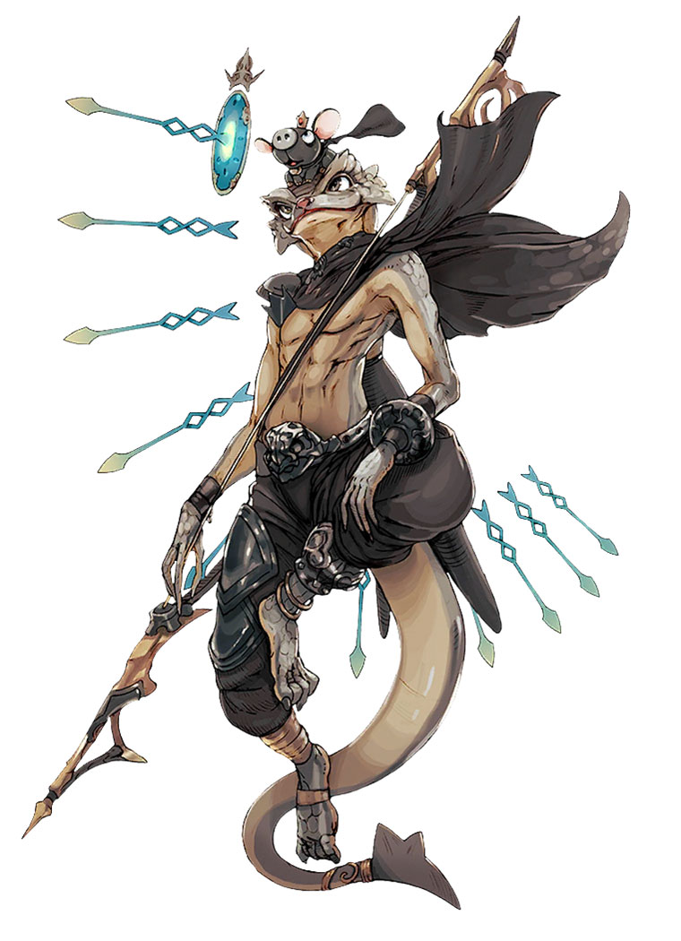 Guardian Pu'ray Art from Terra Battle 2