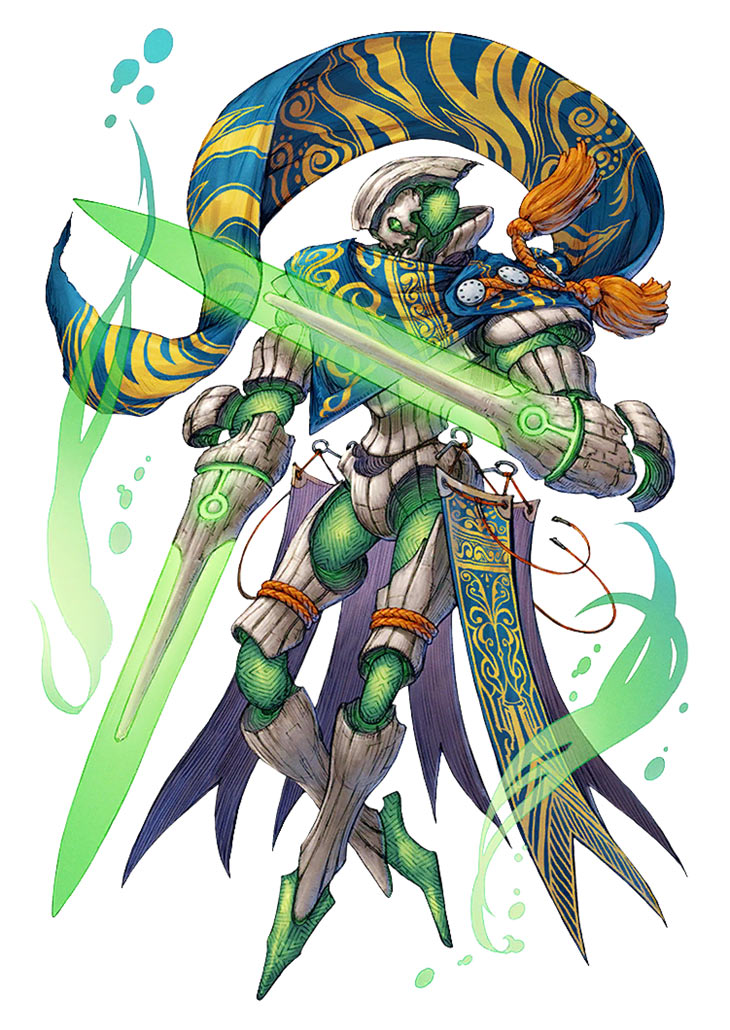 Guardian Saeba DNA Art from Terra Battle 2