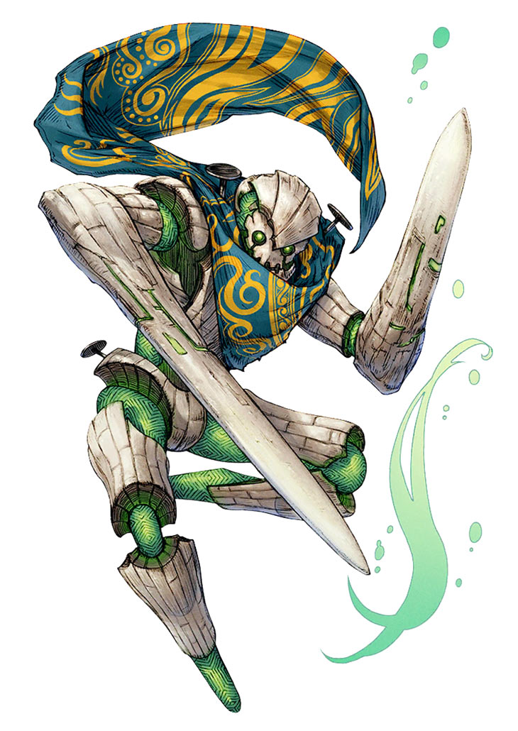 Guardian Saeba Art from Terra Battle 2