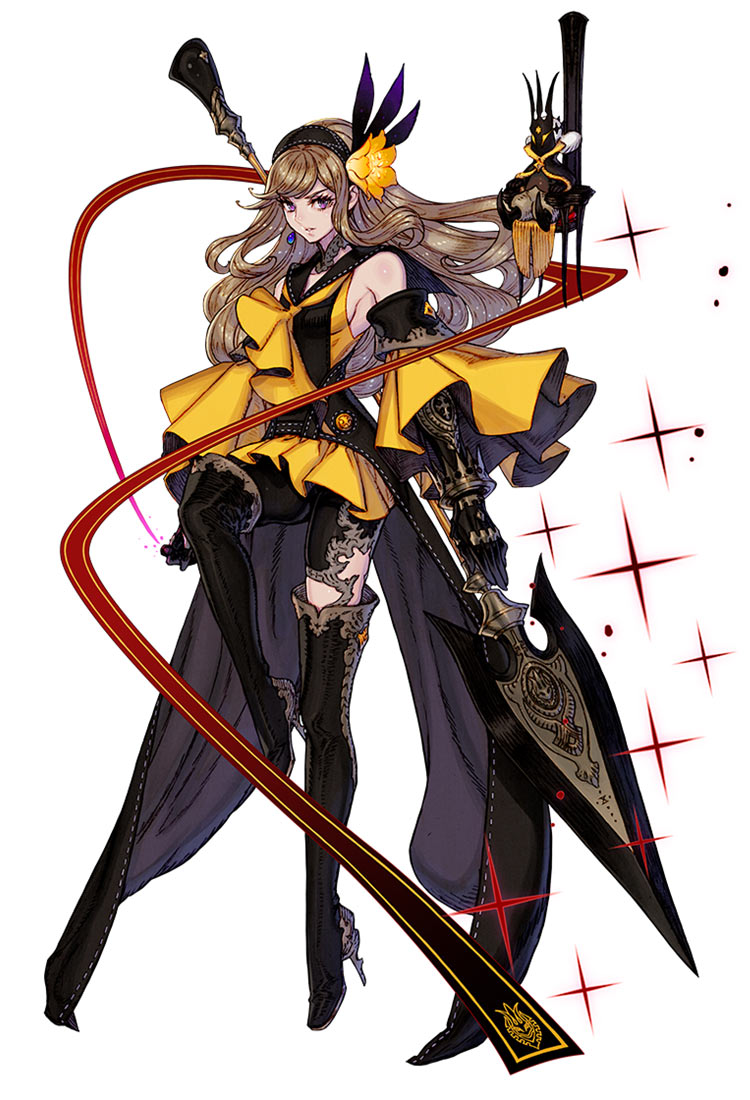 Guardian Samatha RNA Art from Terra Battle 2