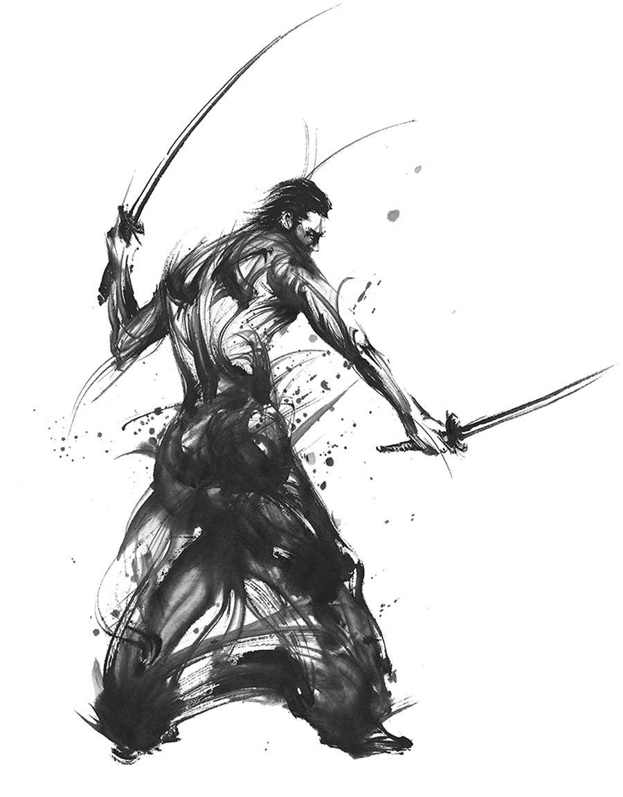 Guardian Samrai RNA Art from Terra Battle 2