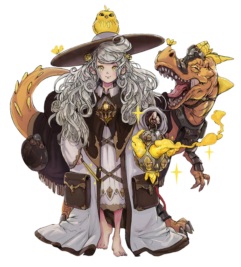 Guardian Shalu'lulu Art from Terra Battle 2