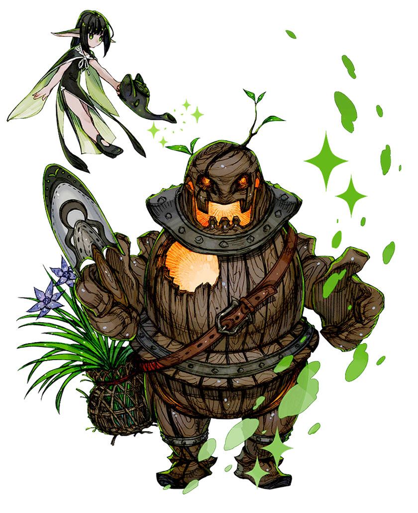 Guardian Shen Art from Terra Battle 2
