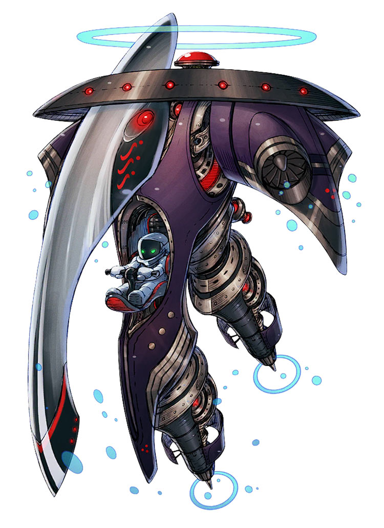 Guardian Surge-L DNA Art from Terra Battle 2