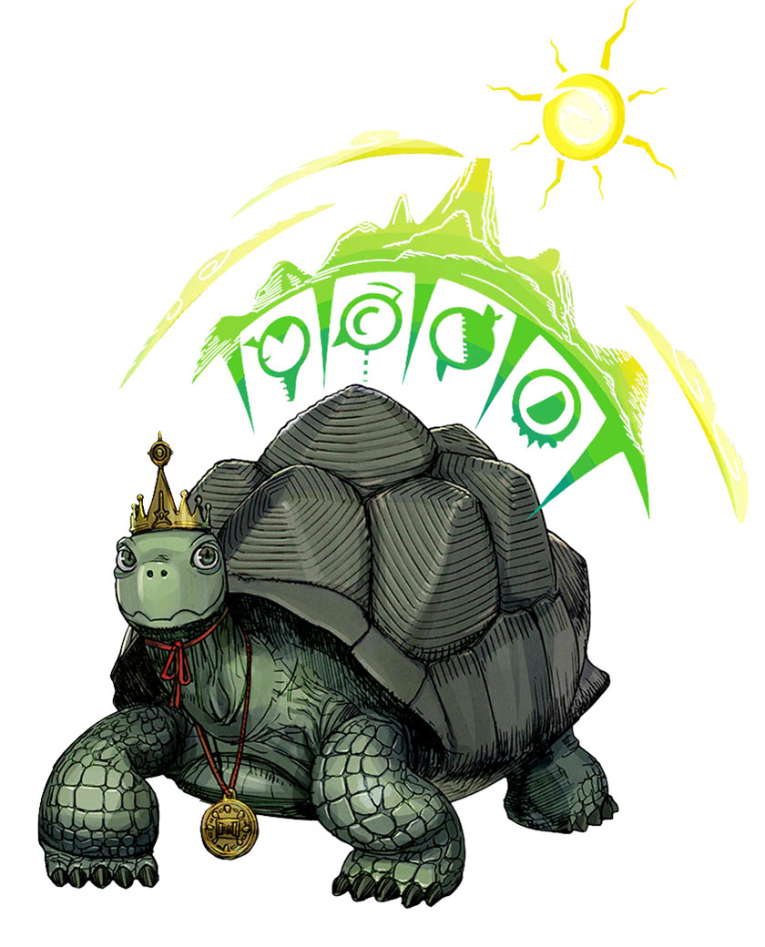 Guardian Turttra RNA Art from Terra Battle 2