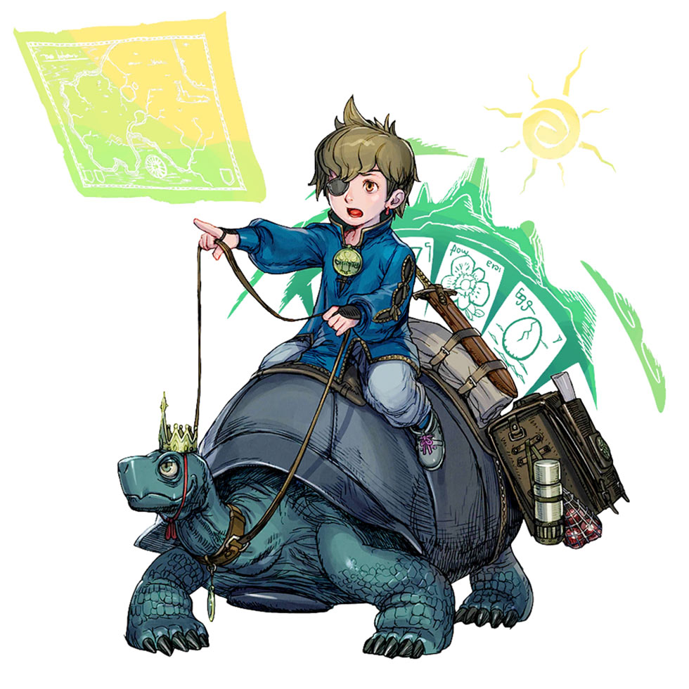 Guardian Turttra Art from Terra Battle 2