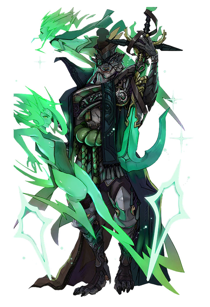 Guardian U'gyaro DNA Art from Terra Battle 2