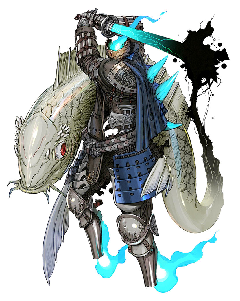 Guardian Unryu RNA Art from Terra Battle 2