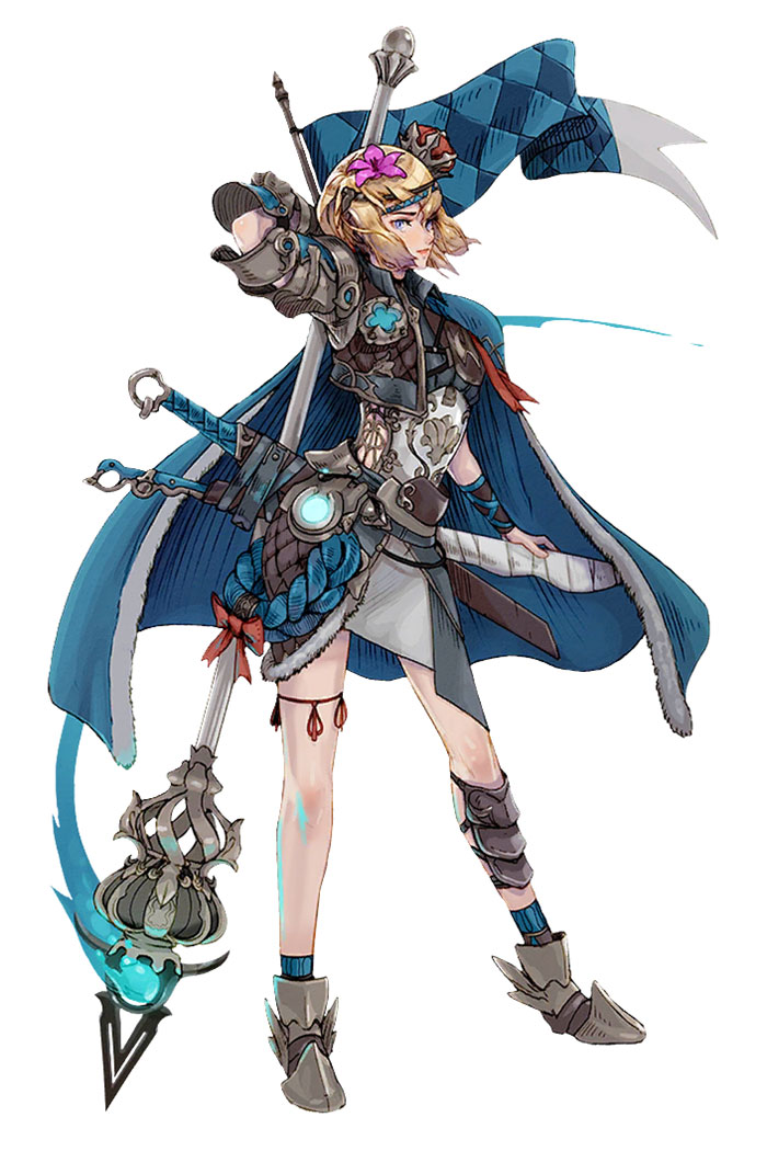 Guardian Uz RNA Art from Terra Battle 2
