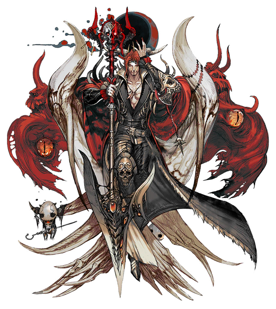 Guardian Xarander DNA Art from Terra Battle 2