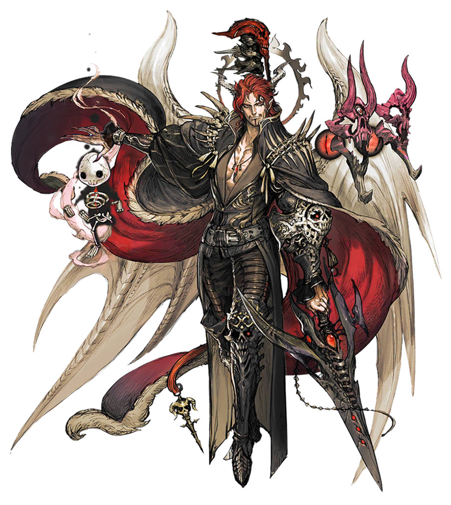 Guardian Xarander RNA Art from Terra Battle 2