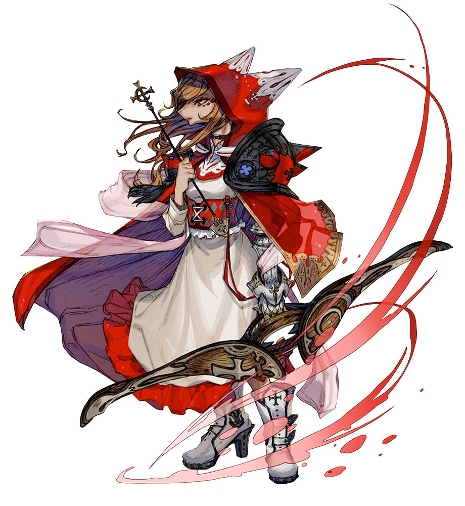 Guardian Xena DNA Art from Terra Battle 2