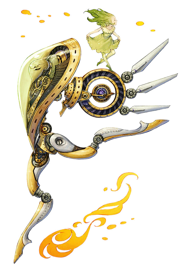 Guardian Yuriyuri Art from Terra Battle 2