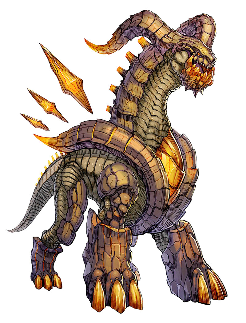 Guardian Zmey Art from Terra Battle 2