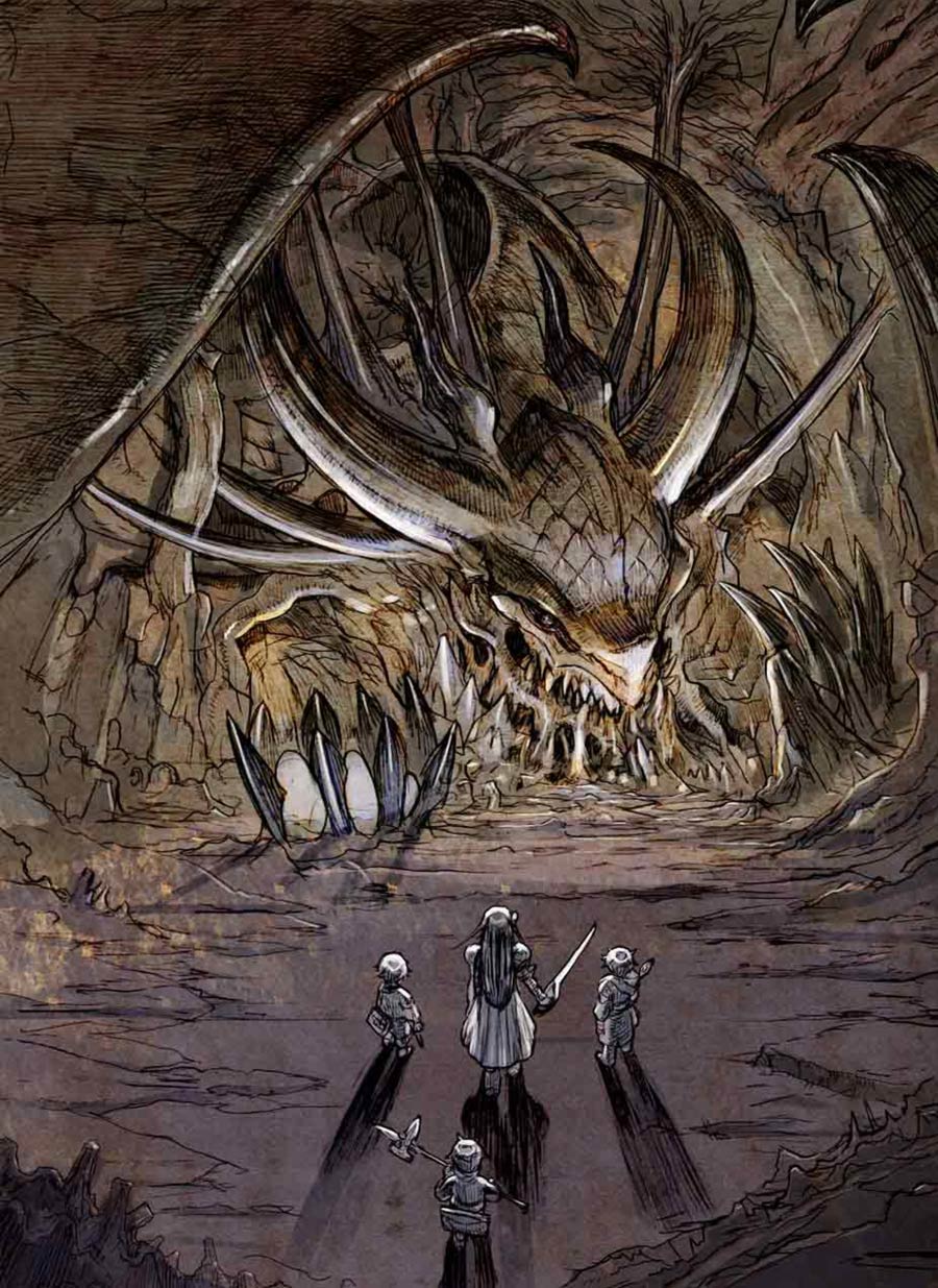 Story Illustration from Terra Battle 2