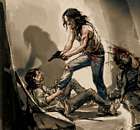 Abby and Ellie Fighting