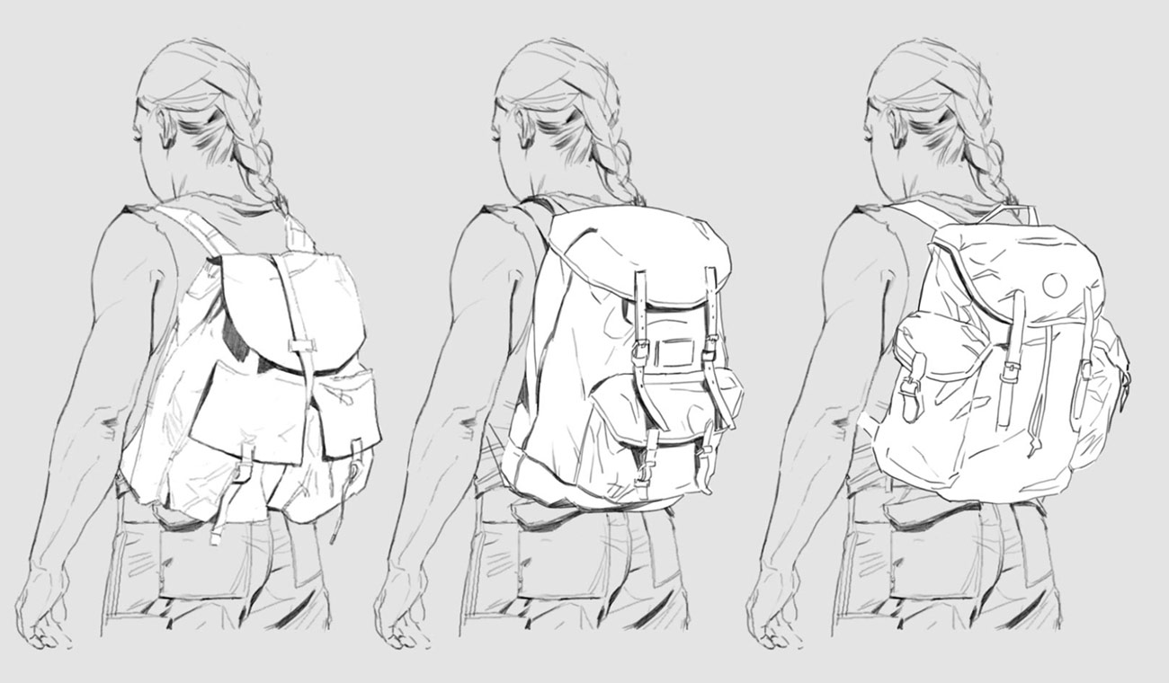 Abby's Backpack Art from The Last of Us Part II