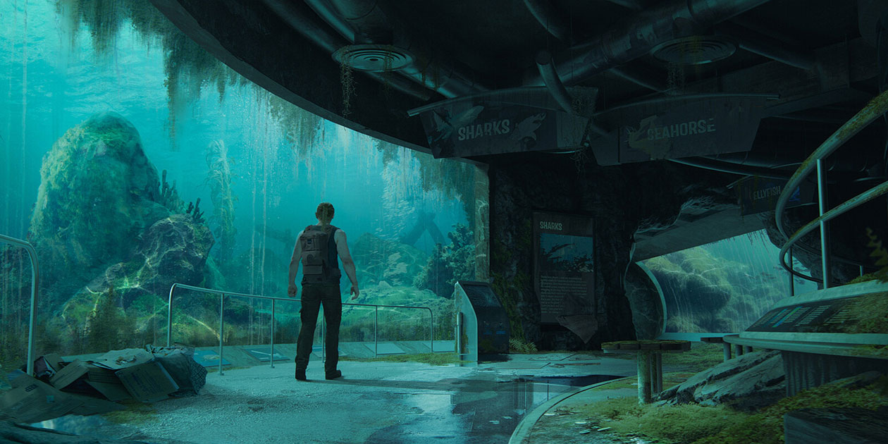 Aquarium Art from The Last of Us Part II
