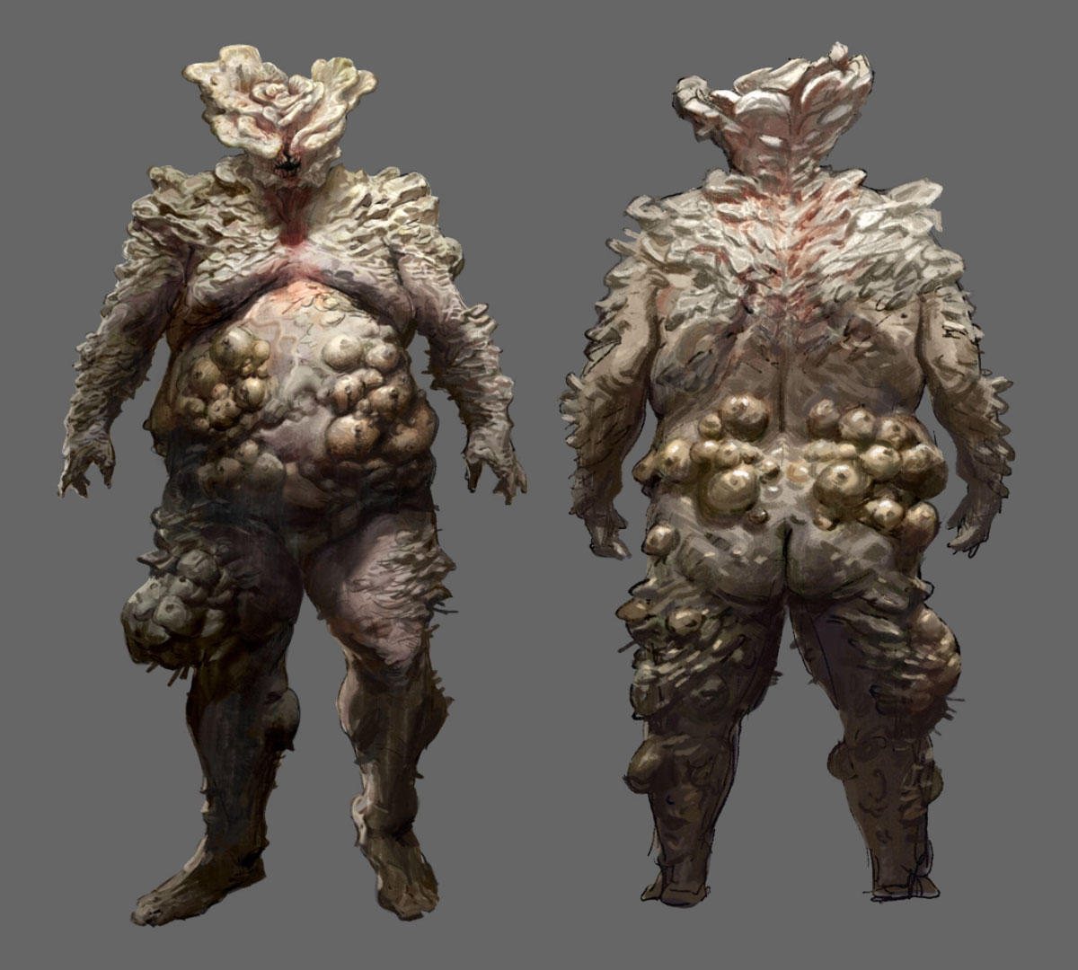 Bloater Concept Art from The Last of Us Part II