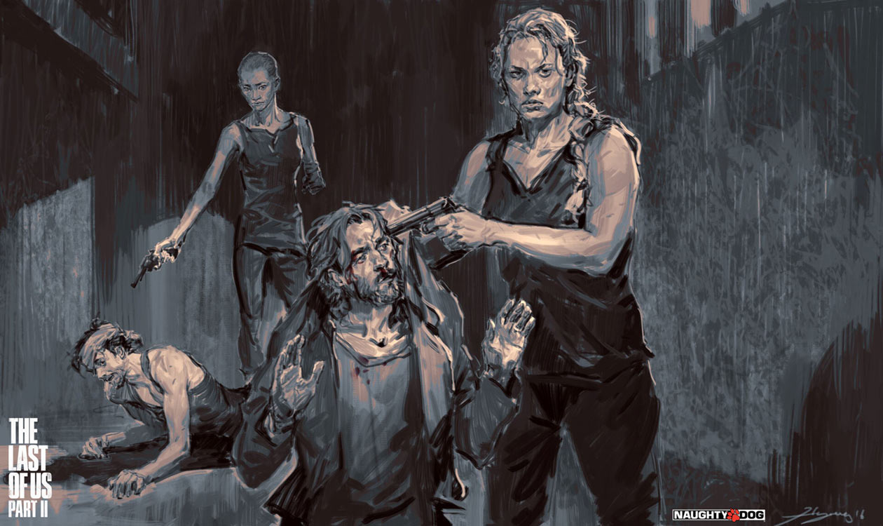 Captured Concept Art from The Last of Us Part II