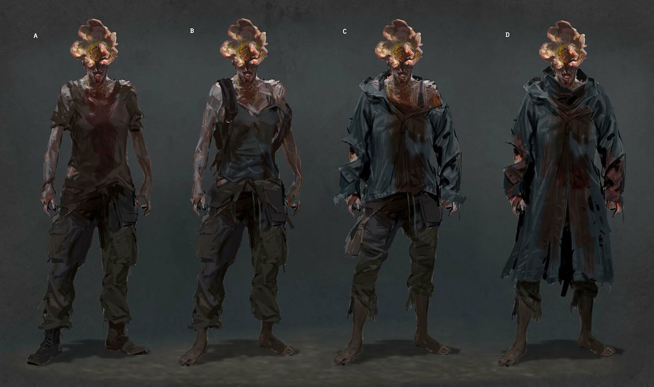Clicker Variations Art from The Last of Us Part II