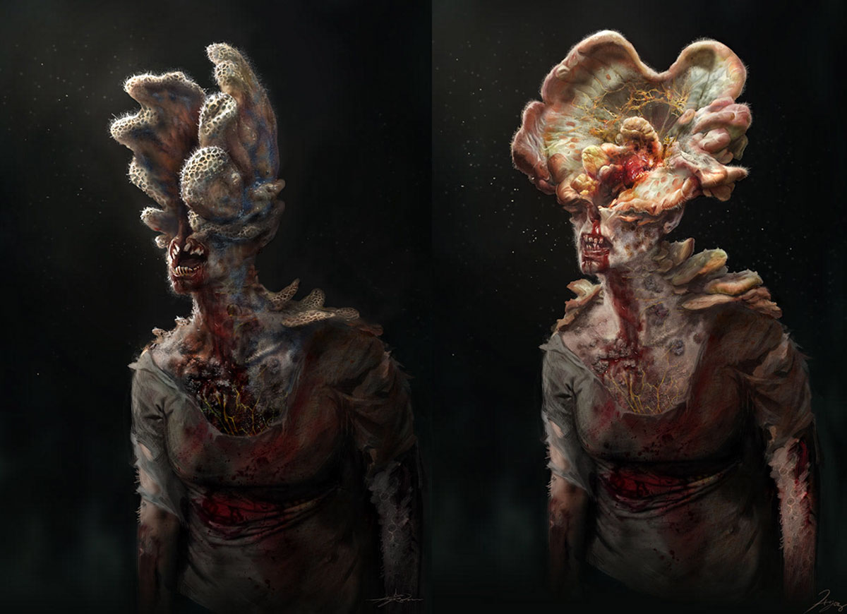 Clicker Art from The Last of Us Part II