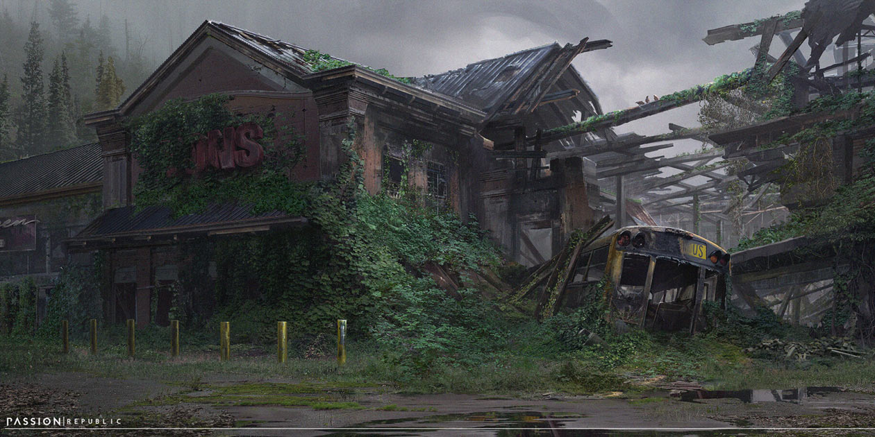Grocery Store Art from The Last of Us Part II