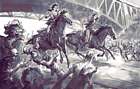 Horseback Escape Concept Art