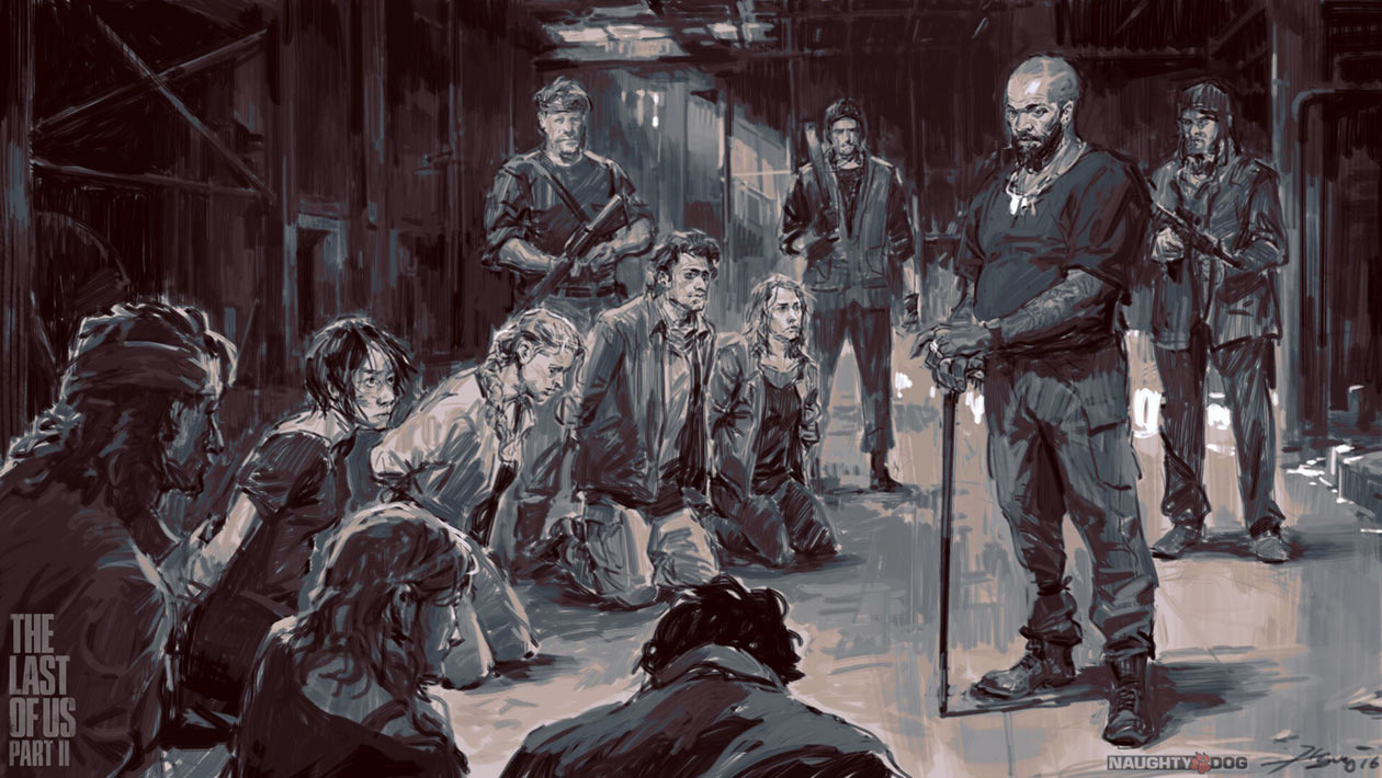 Hostage Concept Art from The Last of Us Part II