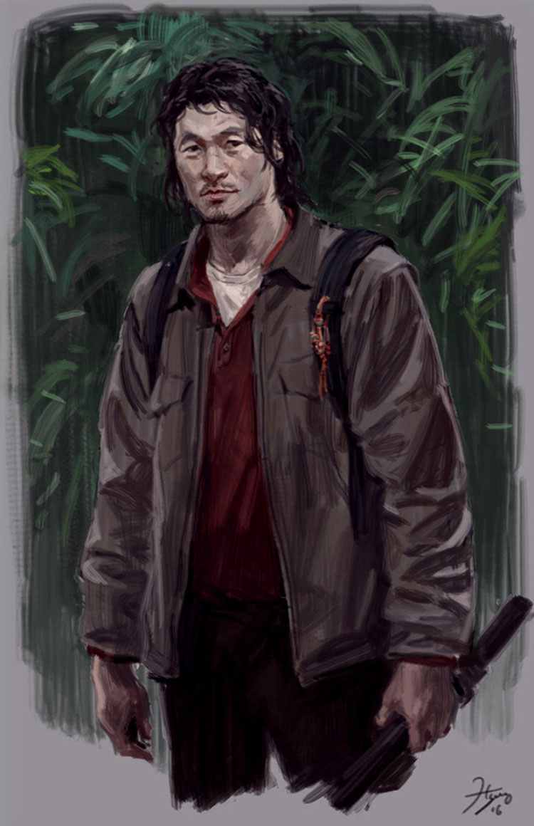 Jesse Early Design from The Last of Us Part II