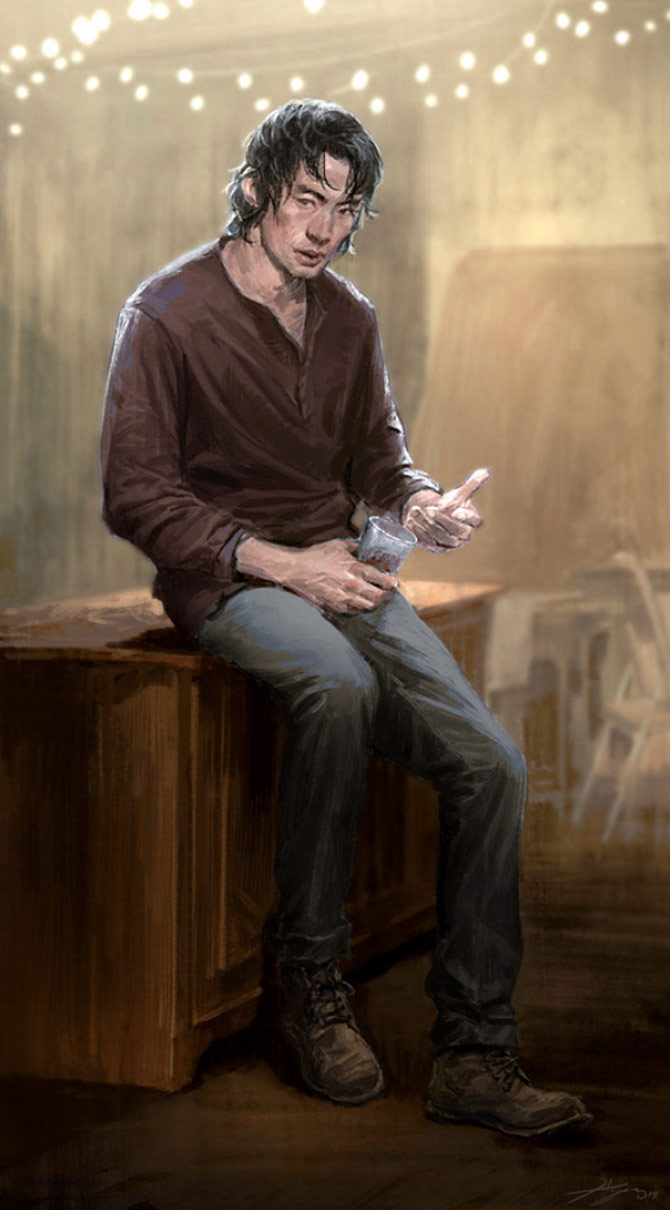 Jesse Party Concept Art from The Last of Us Part II