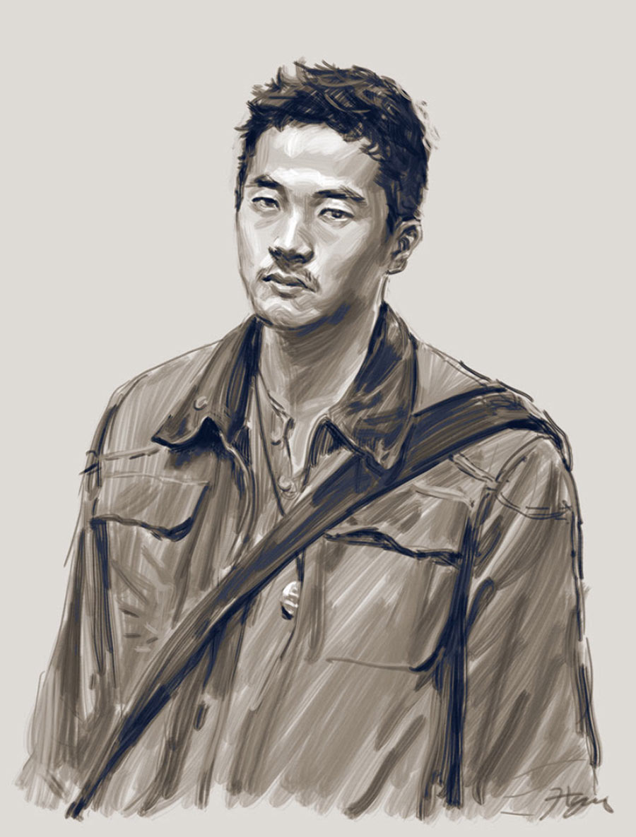 Jesse Rough Art from The Last of Us Part II
