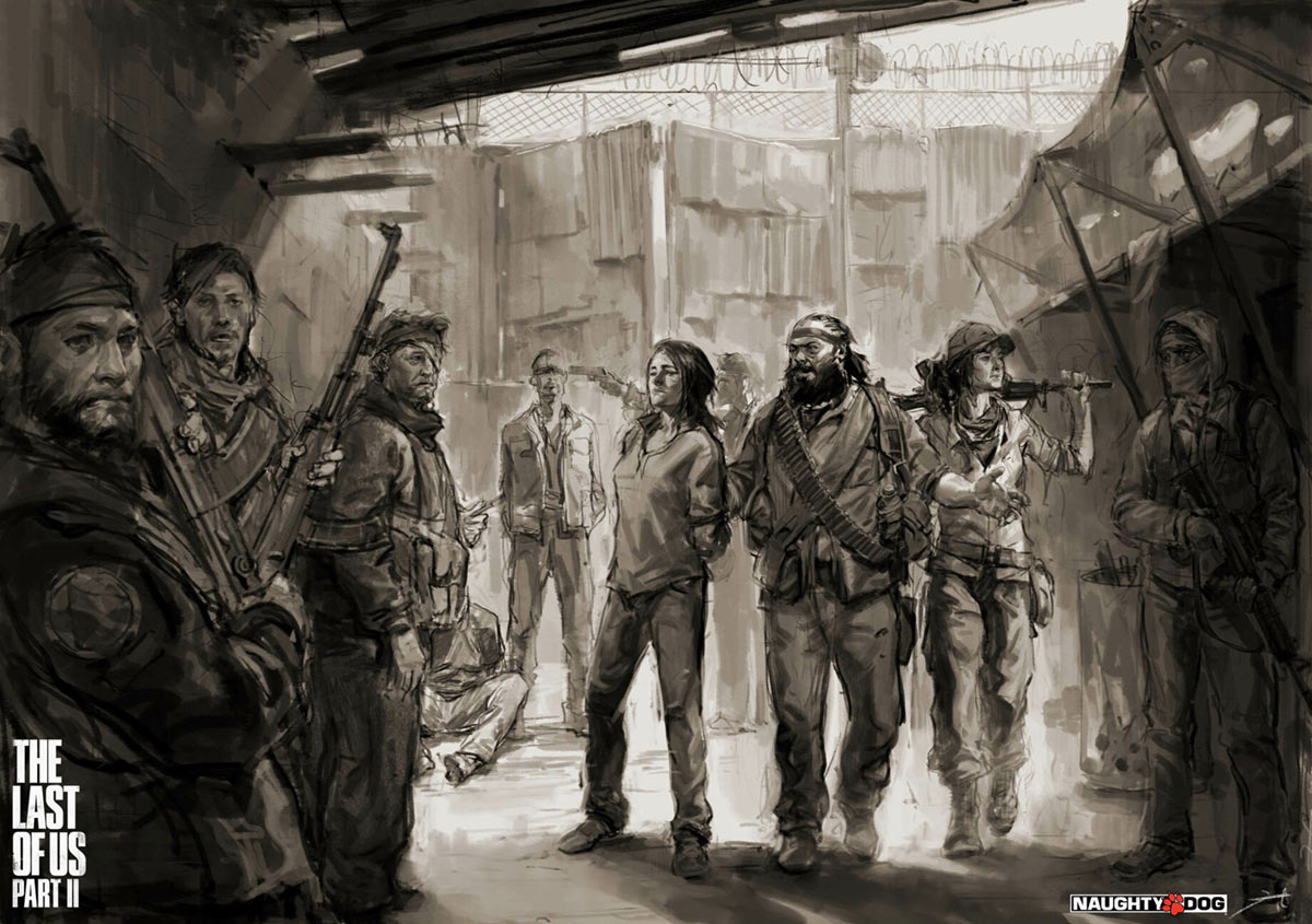 Lostboys Concept Art from The Last of Us Part II