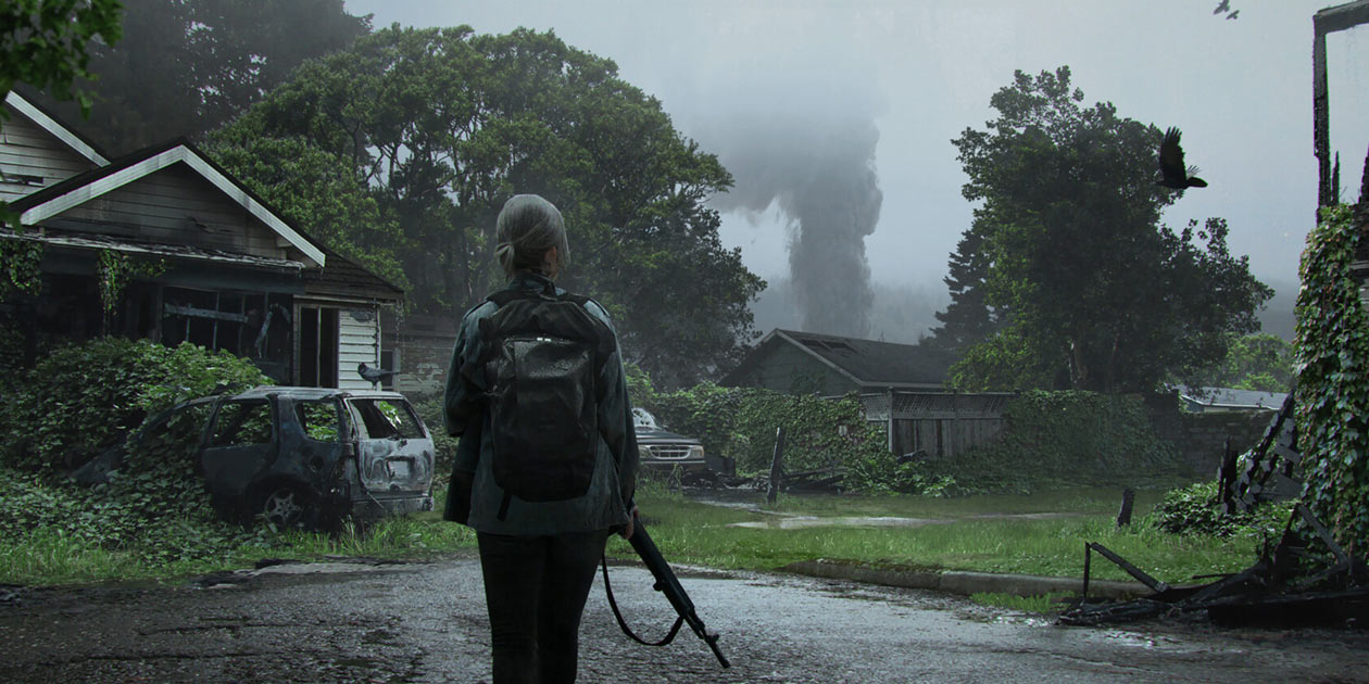 Neighborhood Intro Art from The Last of Us Part II