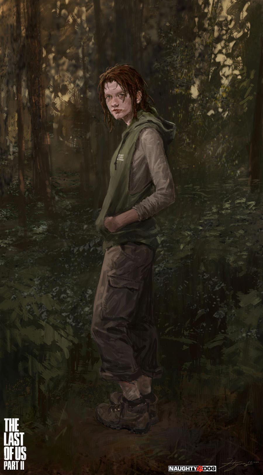 Nora Art from The Last of Us Part II
