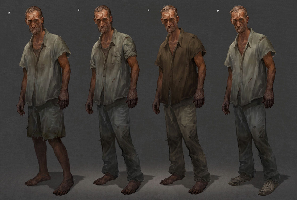 Prisoner Concept Art from The Last of Us Part II