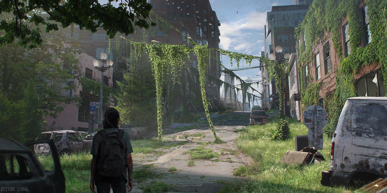 Seattle Bus Cable Art from The Last of Us Part II
