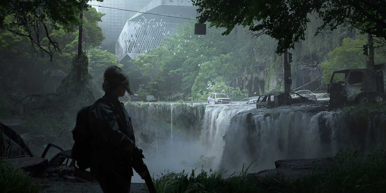 Seattle Sinkhole Art from The Last of Us Part II