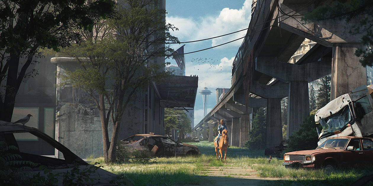 Seattle Art from The Last of Us Part II