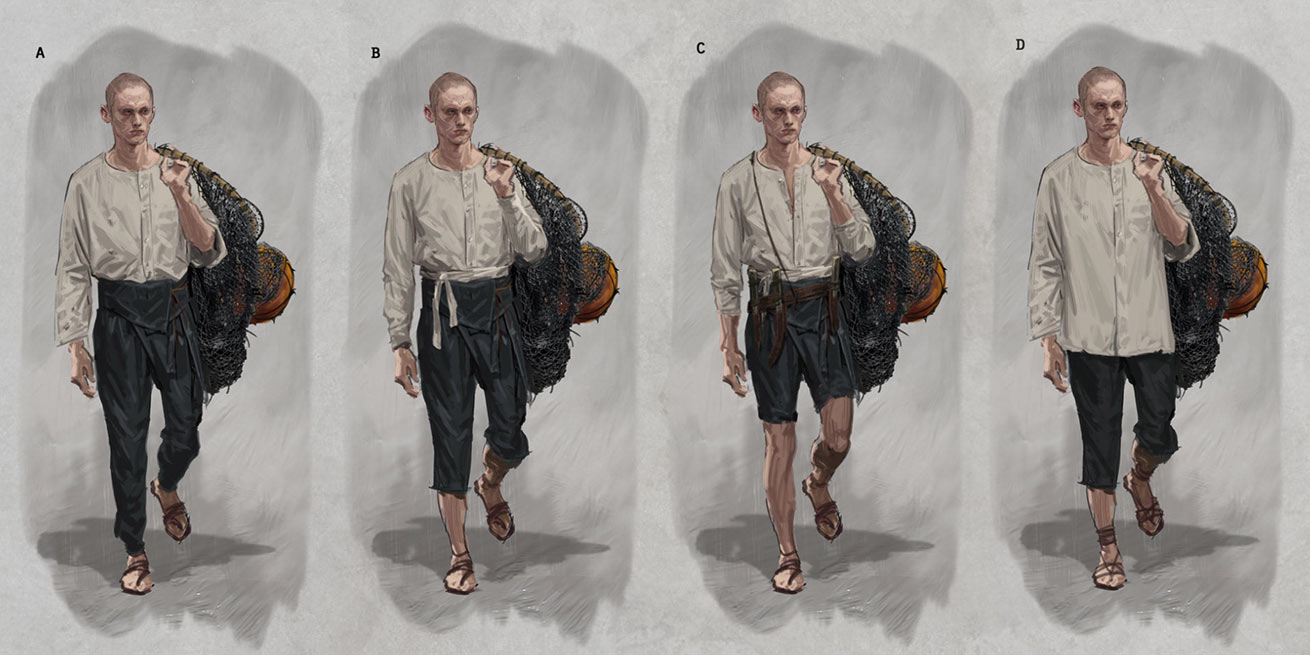 Seraphite Fisherman Art from The Last of Us Part II
