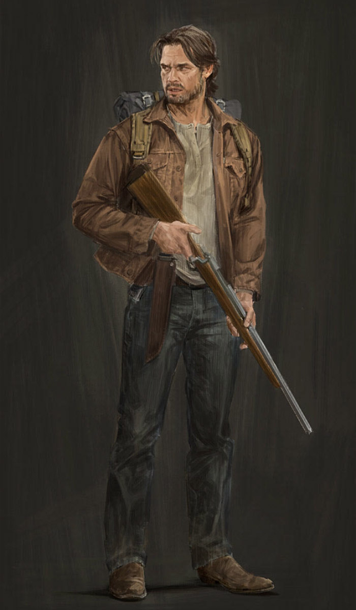 Tommy Miller Art from The Last of Us Part II