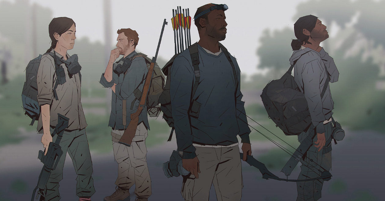 WLF Members Concept Art from The Last of Us Part II