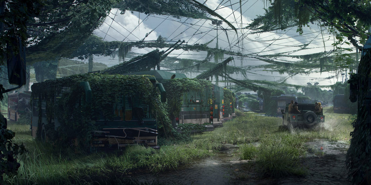 WLF Patrol Area Art from The Last of Us Part II