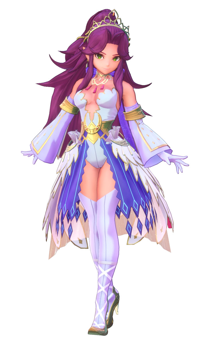 Angela, Mystic Queen Art from Trials of Mana (Remake)