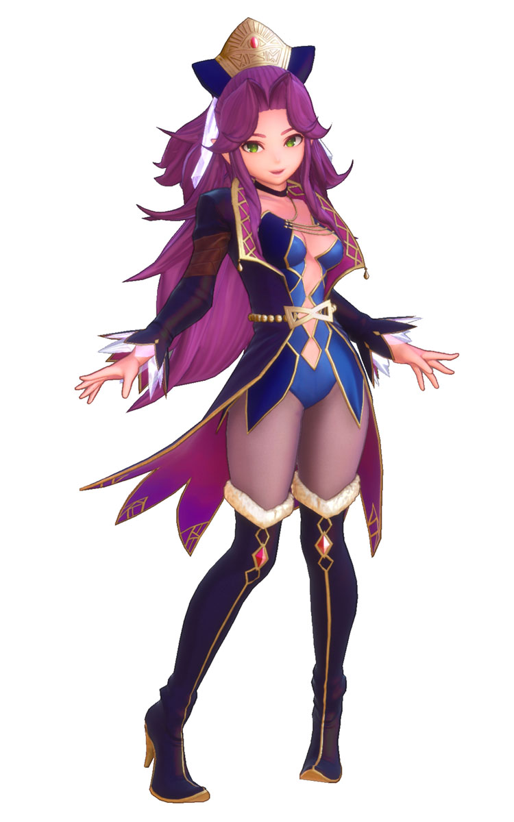 Angela, Rune Seer Art from Trials of Mana (Remake)